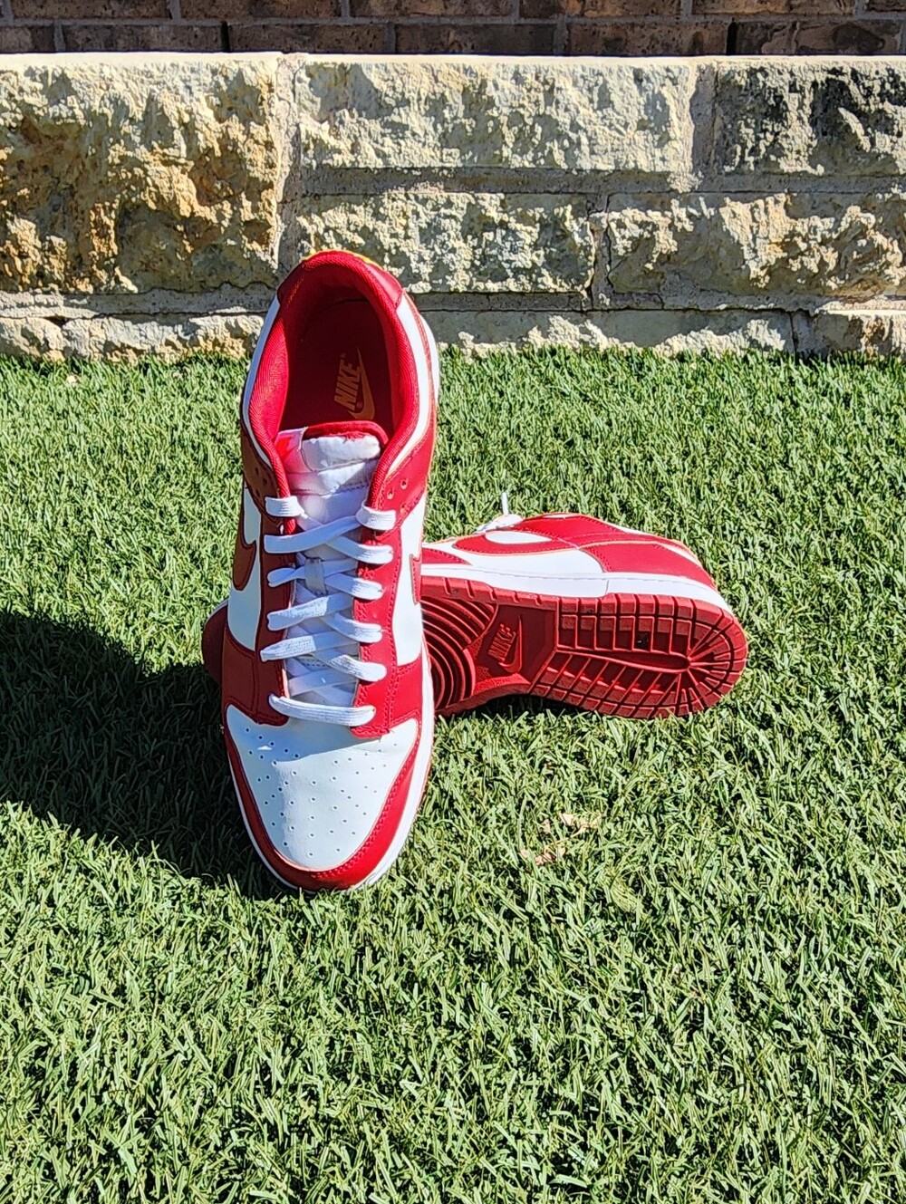 Nike Men's Dunk Low "Gym Red" Sneakers